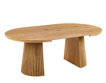 Crossby runt matbord förlängningsbart Ø120-200 cm - Ek - Ek - Products - Möbler - Bord & matgrupp - Matbord & köksbord