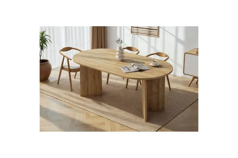 Dano Matbord 180 cm Oval - Natur - Products - Möbler - Bord & matgrupp - Matbord & köksbord