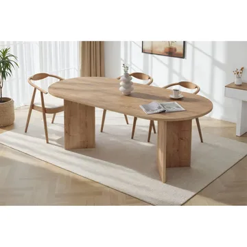 Dano Matbord Oval 200 cm - Natur - Products - Möbler - Bord & matgrupp - Matbord & köksbord