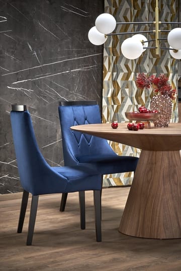 Float runt matbord i valnöt Ø137 cm - Valnöt - Products - Möbler - Bord & matgrupp - Matbord & köksbord