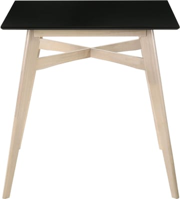 Florence barbord 90x90 cm - Whitewash/svart - Whitewash/Svart - Products - Möbler - Bord & matgrupp - Barbord & ståbord