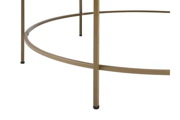 Florence Soffbord 88 cm - Svart/Glas - Products - Möbler - Bord & matgrupp - Soffbord