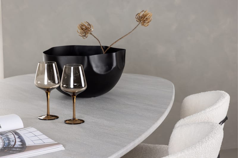 Grönvik Matgrupp 180 cm Oval med 4 Chico Stolar - Mocca - Products - Möbler - Bord & matgrupp - Matgrupp