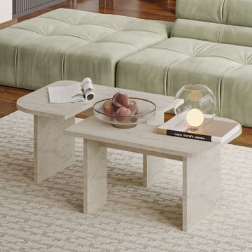 Iris Soffbordsset 90x35x45 cm - Travertin - Products - Möbler - Bord & matgrupp - Soffbord