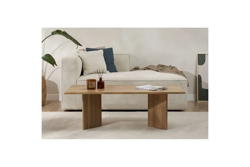 Isami Soffbord 119 cm - Brun - Products - Möbler - Bord & matgrupp - Soffbord