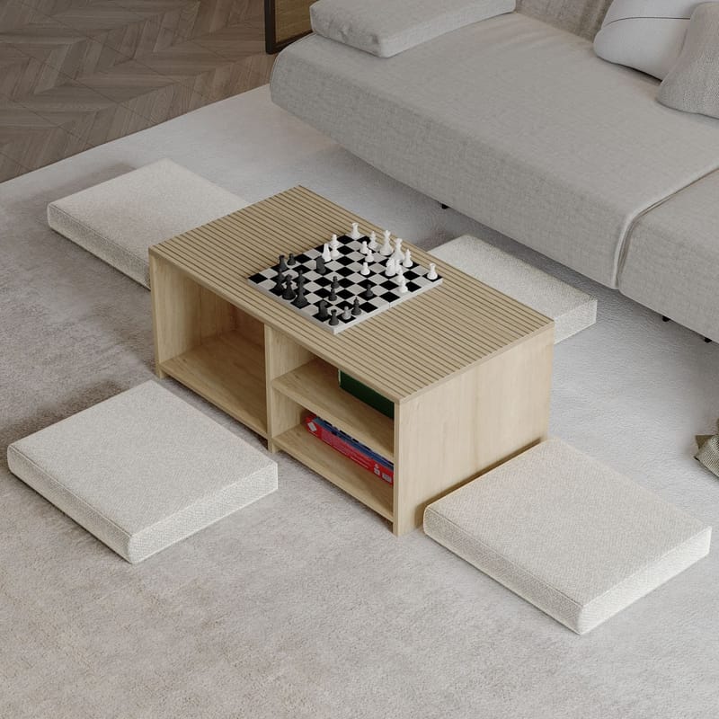 Kavon Soffbordsset 90x44,1x45 cm - Varm ek och safirek - Products - Möbler - Bord & matgrupp - Soffbord