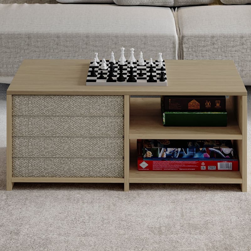 Kavon Soffbordsset 90x44,1x45 cm - Varm ek och safirek - Products - Möbler - Bord & matgrupp - Soffbord