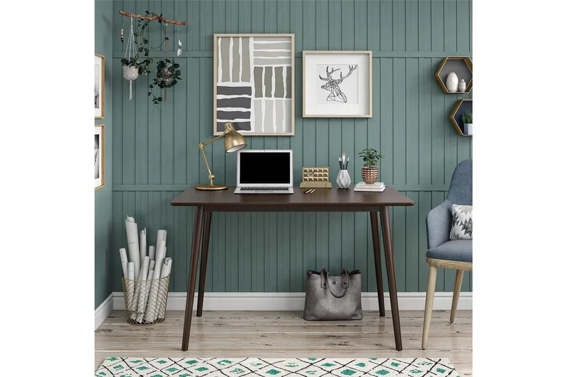 Brittany Skrivbord 121 cm Natur - Novogratz - Products - Möbler - Bord & matgrupp - Kontorsbord - Datorbord