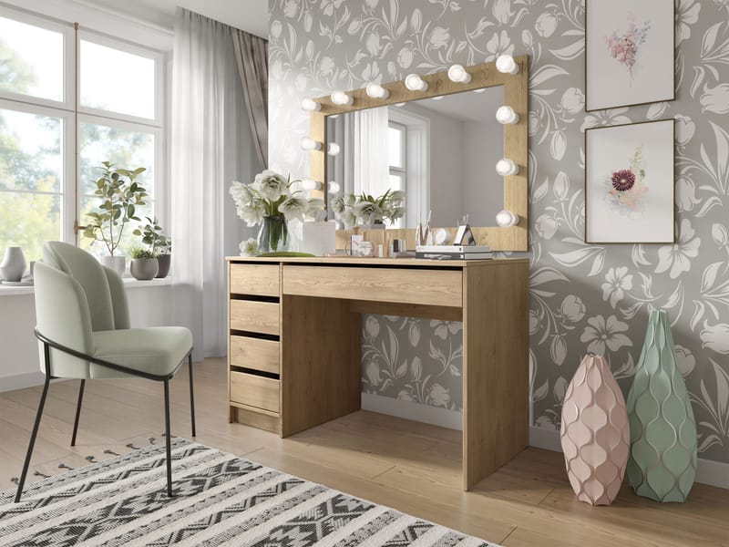 Harland Skrivbord 120 cm - ljusbrun - Products - Möbler - Bord & matgrupp - Kontorsbord - Datorbord