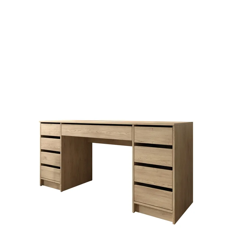 Harland Skrivbord 154 cm - ljusbrun - Products - Möbler - Bord & matgrupp - Kontorsbord - Datorbord