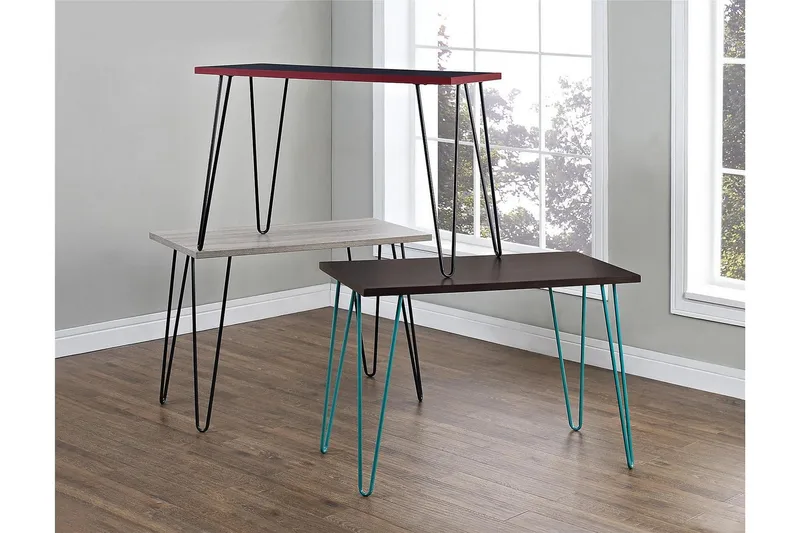 Owen Skrivbord 102 cm Grå/Svart - Dorel Home - Products - Möbler - Bord & matgrupp - Kontorsbord - Datorbord