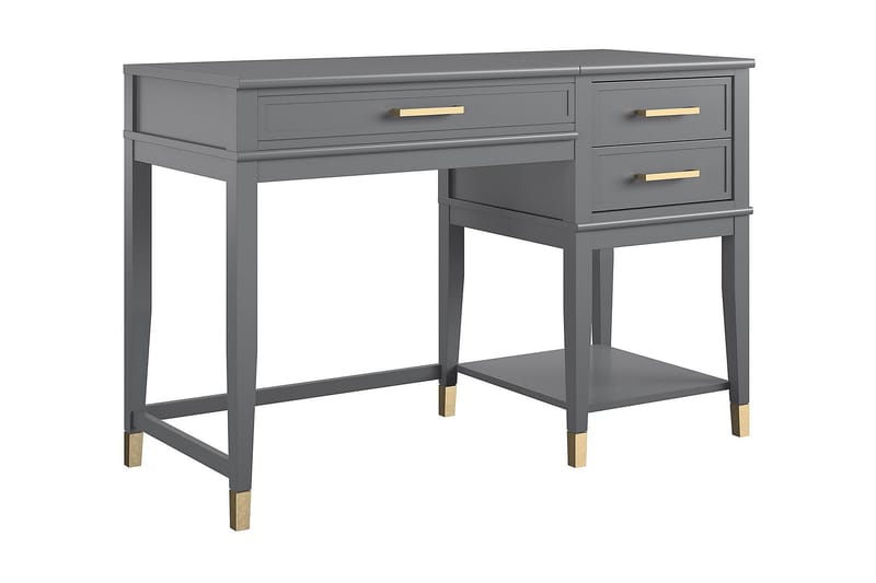 Westerleigh Höj-och Sänkbart Skrivbord 116 cm Förvaring Lådo - CosmoLiving - Products - Möbler - Bord & matgrupp - Kontorsbord - Skrivbord