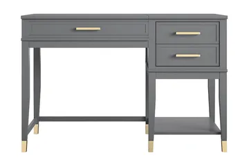 Westerleigh Höj-och Sänkbart Skrivbord 116 cm Förvaring Lådo - CosmoLiving - Products - Möbler - Bord & matgrupp - Kontorsbord - Skrivbord