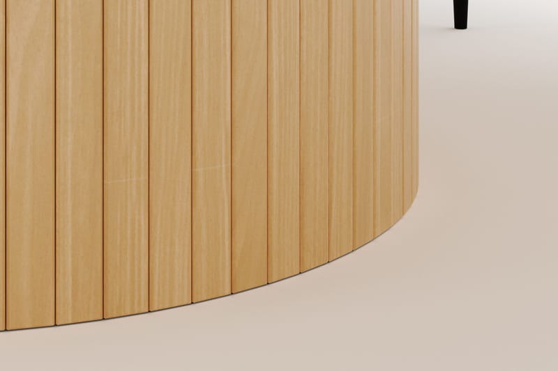 Kopparbo Runt Matbord 180 cm med 6 Sawako Stolar - Whitewash - Products - Möbler - Bord & matgrupp - Matgrupp