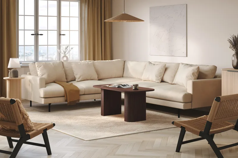 Kopparbo Soffbord 120 cm Valnöt - Products - Möbler - Bord & matgrupp - Soffbord