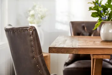 Lyon Förlängningsbar Matgrupp 200 cm med 6 Tuva Stol - Natur / Brun - Products - Möbler - Bord & matgrupp - Matgrupp