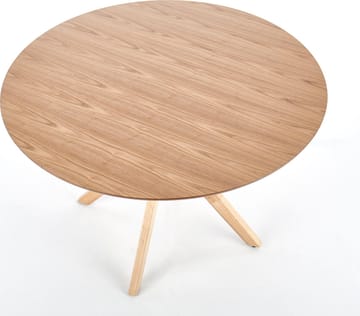 Matbord Ø120 cm ekfanèr - Rio - Ek - Products - Möbler - Bord & matgrupp - Matbord & köksbord