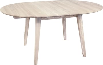Matbord Genova förlängningsbart Ø110-160x110 cm whitewash oak - Whitewash Oak - Products - Möbler - Bord & matgrupp - Matbord & köksbord