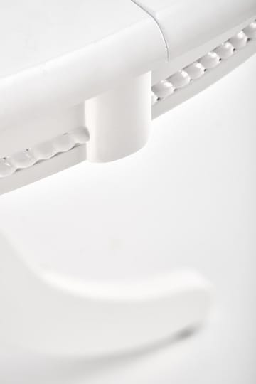 Matbord med butterfly skiva 90-124 cm vit - Dana - Vit - Products - Möbler - Bord & matgrupp - Matbord & köksbord