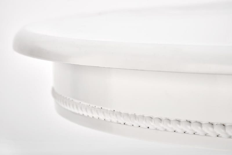 Matbord med butterfly skiva 90-124 cm vit - Dana - Vit - Products - Möbler - Bord & matgrupp - Matbord & köksbord