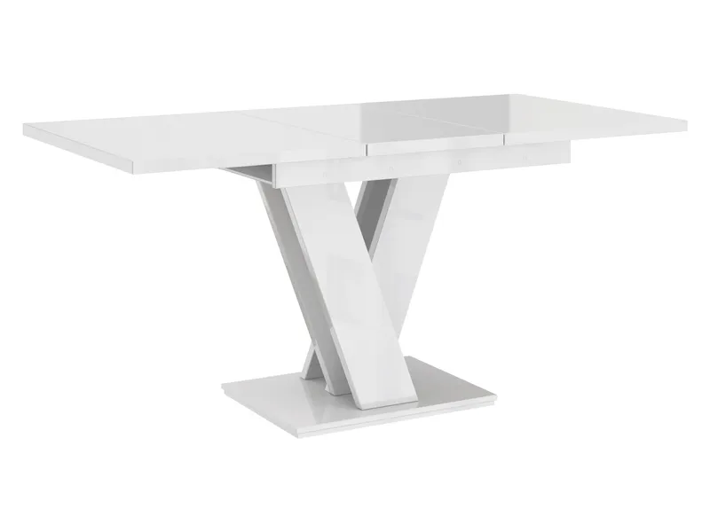 Nand Förlängningsbart Matbord 120-160 cm Rektangulär - Vit - Products - Möbler - Bord & matgrupp - Matbord & köksbord