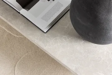 Narvik Travertin Ovalt Soffbord 190x60 cm - Beige / Ljus - Products - Möbler - Bord & matgrupp - Soffbord