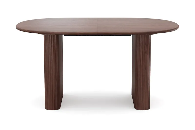 Noira Matgrupp förlängningsbart 160-220 cm Valnöt med 6 Molly Matstolar - Valnöt - Products - Möbler - Bord & matgrupp - Matgrupp