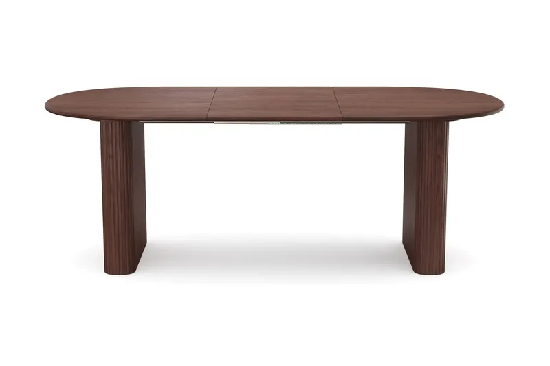 Noira Matgrupp förlängningsbart 160-220 cm Valnöt med 6 Molly Matstolar - Valnöt - Products - Möbler - Bord & matgrupp - Matgrupp