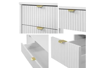 Novaj Sminkbord med lådor 120x55 cm - Svart / Mässing - Products - Möbler - Bord & matgrupp - Sminkbord & toalettbord