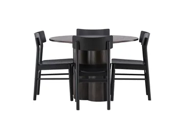 Olivia Matgrupp + 4 stolar - Mocca - Products - Möbler - Bord & matgrupp - Matgrupp