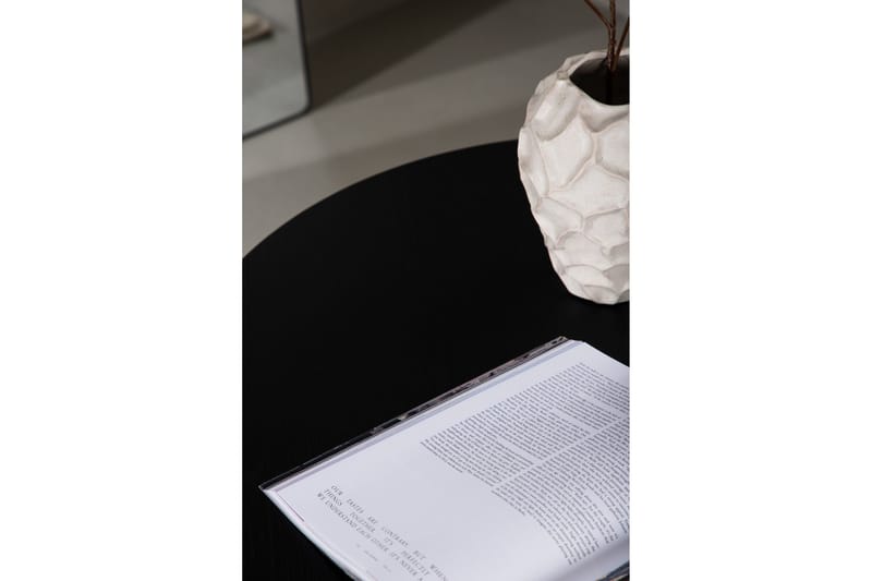 Olivia Soffbord 80 cm Runt - Svart - Products - Möbler - Bord & matgrupp - Soffbord