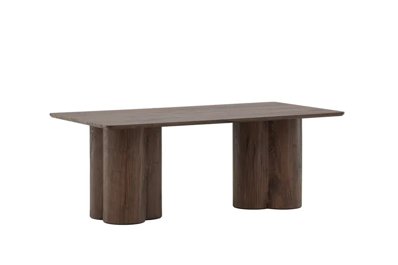 Olivia Soffbord Rektangulärt 120x60 cm - Mörkbrunt / Valnöt / Trä - Products - Möbler - Bord & matgrupp - Soffbord