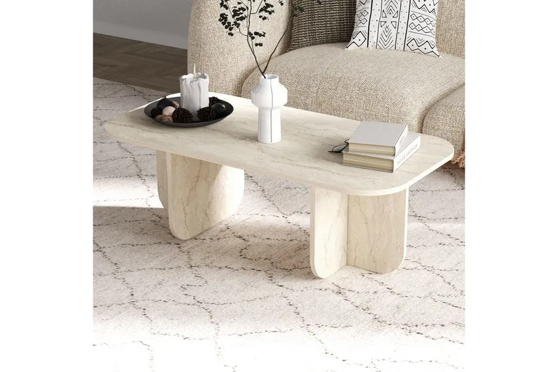 Orin Soffbord 120 cm - Beige - Products - Möbler - Bord & matgrupp - Soffbord