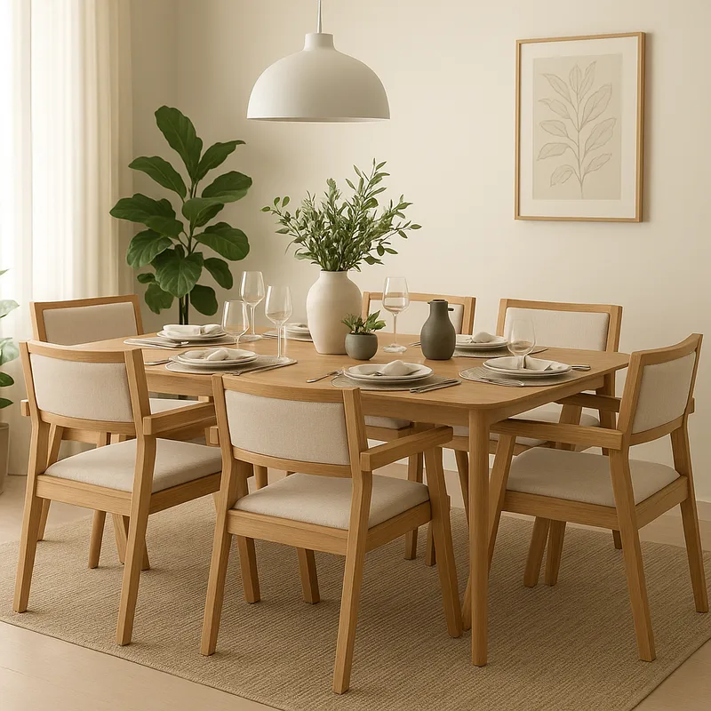 Oskar matbord i oljad ek - 180/258 cm - Förlängningsbart - Oljad ek - Products - Möbler - Bord & matgrupp - Matbord & köksbord