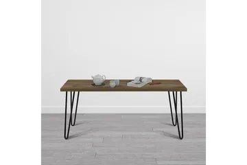 Owen Soffbord 107 cm Valnötsbrun/Svart - Dorel Home - Products - Möbler - Bord & matgrupp - Soffbord