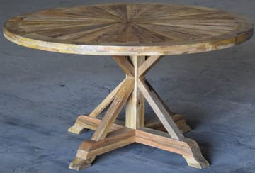 Palma runt matbord Ø140 cm - Återvunnet trä - Återvunnet trä (drivved) - Products - Möbler - Bord & matgrupp - Matbord & köksbord