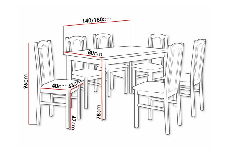 Patrickswell Matgrupp - Products - Möbler - Bord & matgrupp - Matgrupp