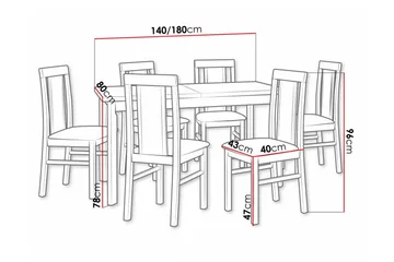 Patrickswell Matgrupp - Products - Möbler - Bord & matgrupp - Matgrupp