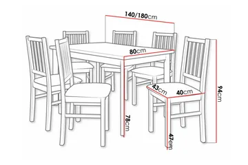 Patrickswell Matgrupp - Products - Möbler - Bord & matgrupp - Matgrupp