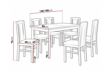 Patrickswell Matgrupp - Products - Möbler - Bord & matgrupp - Matgrupp