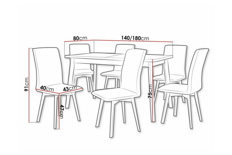 Patrickswell Matgrupp - Products - Möbler - Bord & matgrupp - Matgrupp