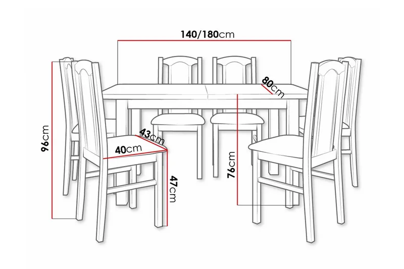 Patrickswell Matgrupp - Products - Möbler - Bord & matgrupp - Matgrupp