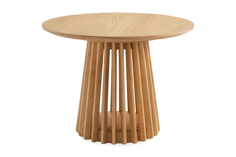 Peyra Soffbord  60 cm Runt Ek, Natur