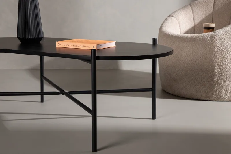 Pueblo Soffbord 60 cm - Svart - Products - Möbler - Bord & matgrupp - Soffbord