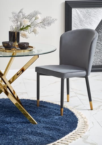 Raymond matbord Ø100 cm - Guld - Guld - Products - Möbler - Bord & matgrupp - Matbord & köksbord