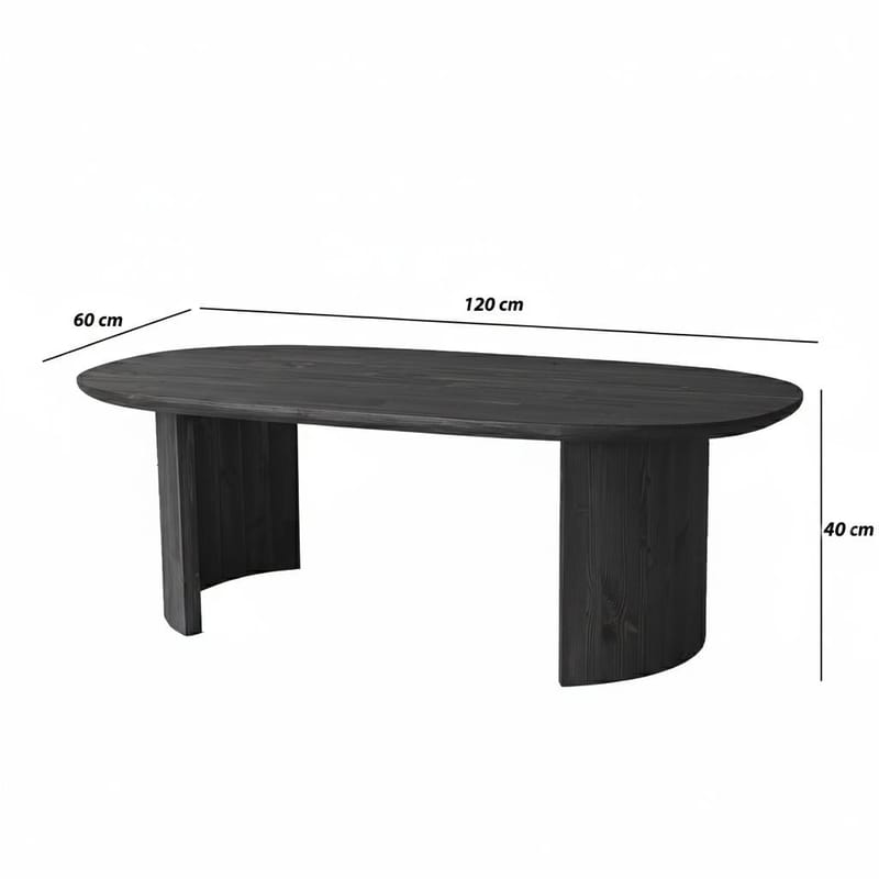 Renvik Soffbord 120x40x60 cm - Antracit - Products - Möbler - Bord & matgrupp - Soffbord