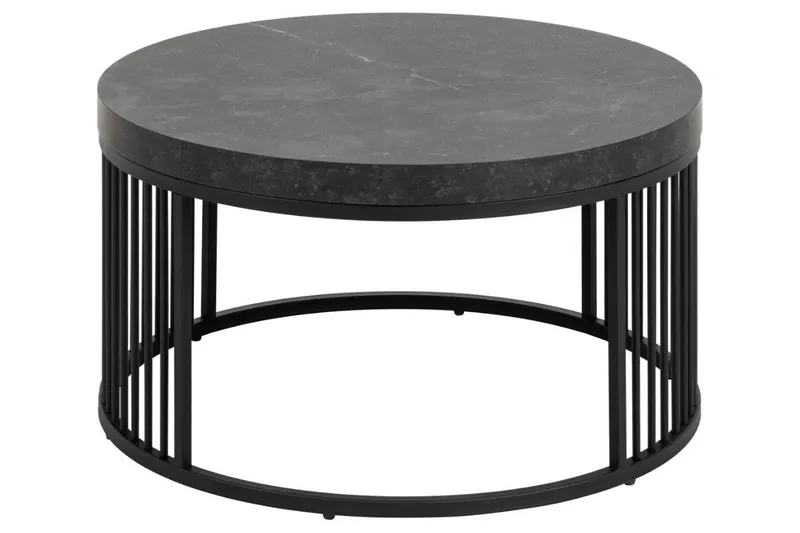 Saklani Soffbord 65 cm - Svart - Products - Möbler - Bord & matgrupp - Soffbord