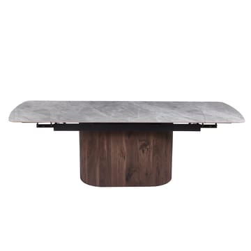 Salvador matbord 160-240 cm med grå keramisk sten / Valnöt - Grå keramisk sten / Valnöt - Products - Möbler - Bord & matgrupp - Matbord & köksbord