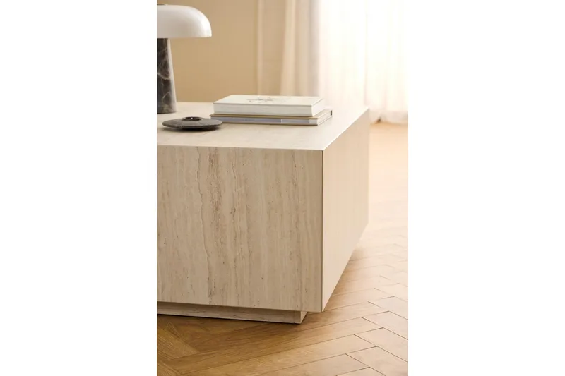 Samon Soffbord 90 cm - Beige - Products - Möbler - Bord & matgrupp - Soffbord