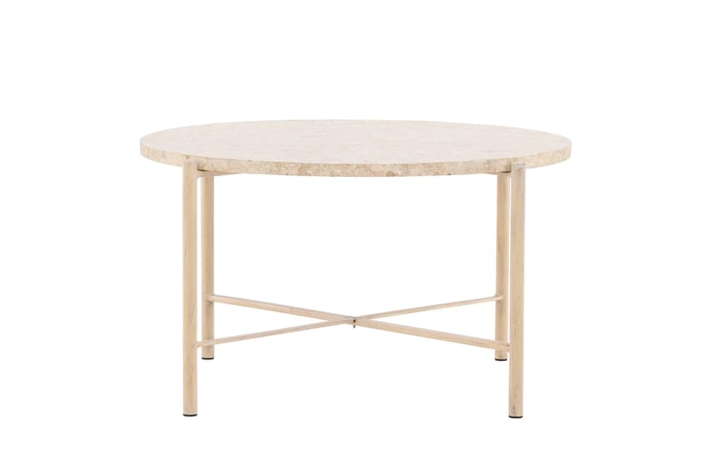 Sandhamn Soffbord 70 cm Rund - Beige - Products - Möbler - Bord & matgrupp - Soffbord